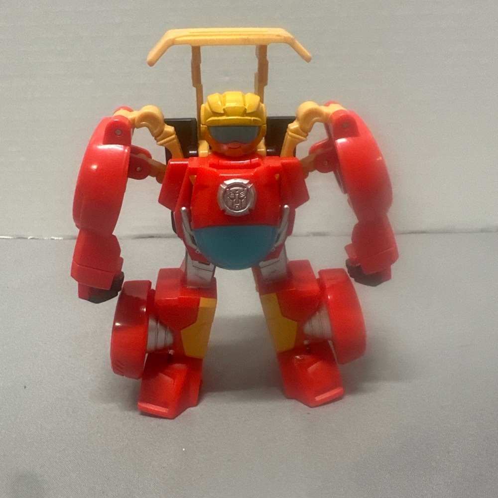 Transformers Rescue Bots Academy Hot Shot Figure Hasbro Playskool 5"